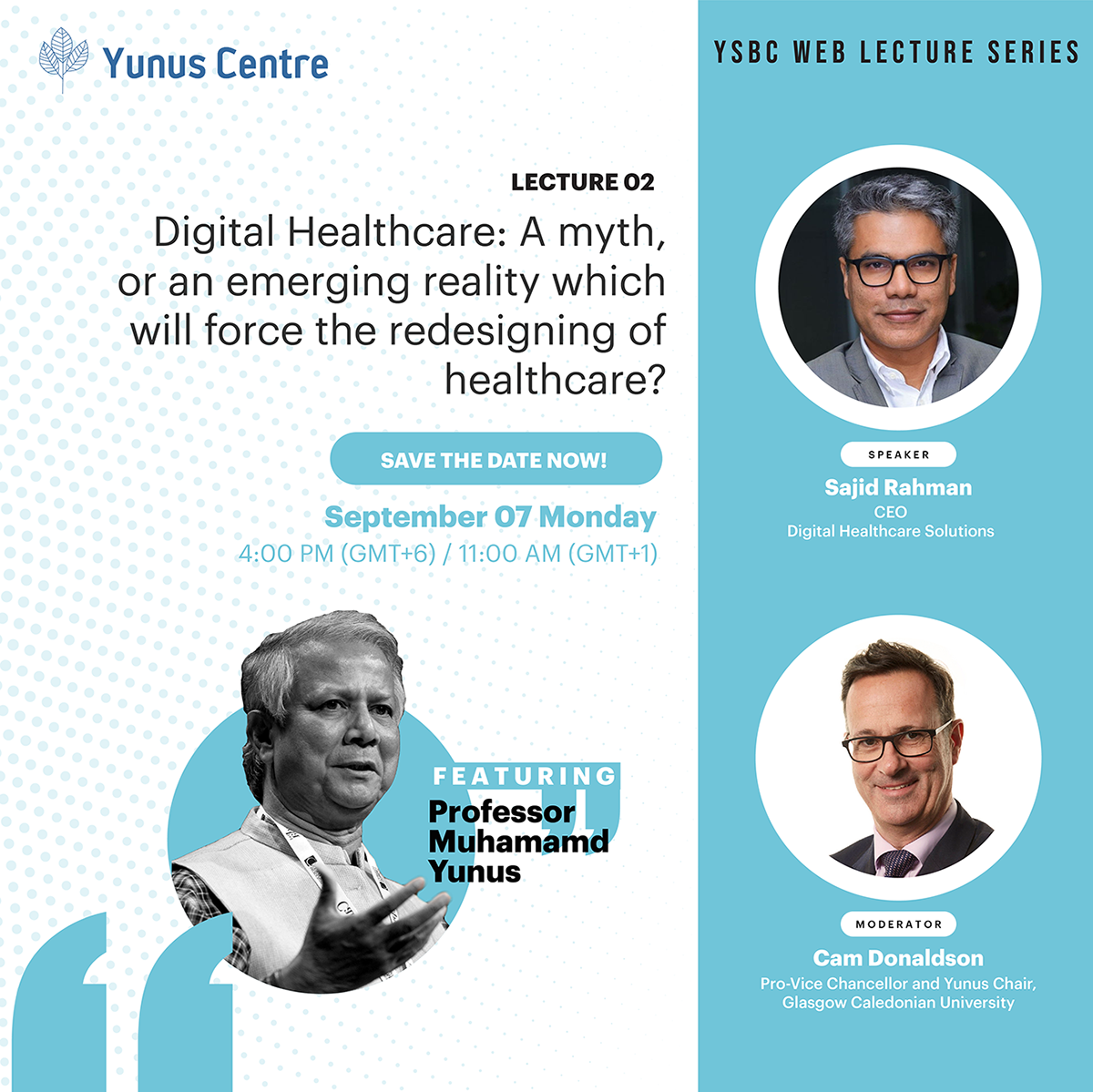 Registration now open for Lecture 02 of YSBC Web Lecture Series