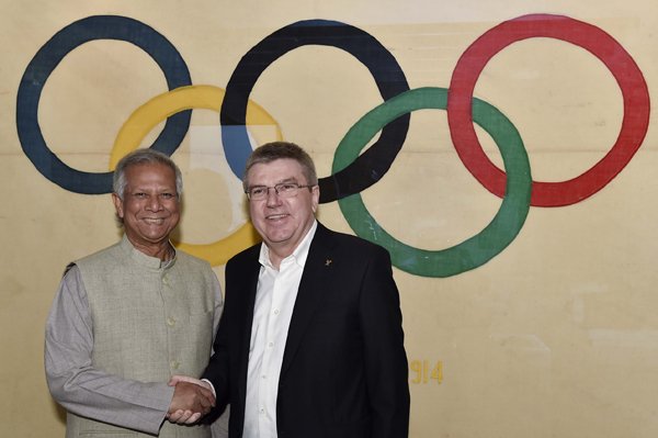 Professor Yunus to be Honored as Olympic  Torchbearer at the Opening of Olympic Games in Rio